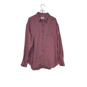 J.Crew Mens Shirt Vintage Oarsman‎ Hounds tooth Long Sleeve Button Down Medium